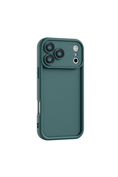 Choice جراب iPhone 17 Pro Max أزرق داكن عالي الجودة بملمس غير لامع لهاتف iPho...