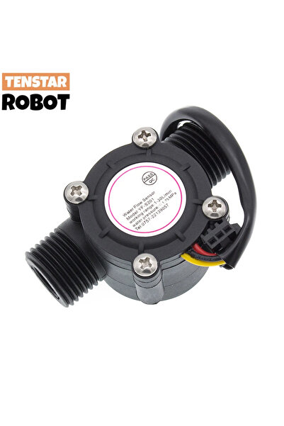 TENSTAR ROBOT YF-S201 12V Water Flow Sensor DC 5-18V Flowmeter Hall Flow Sensor Water Control Liquid Flow Senso...