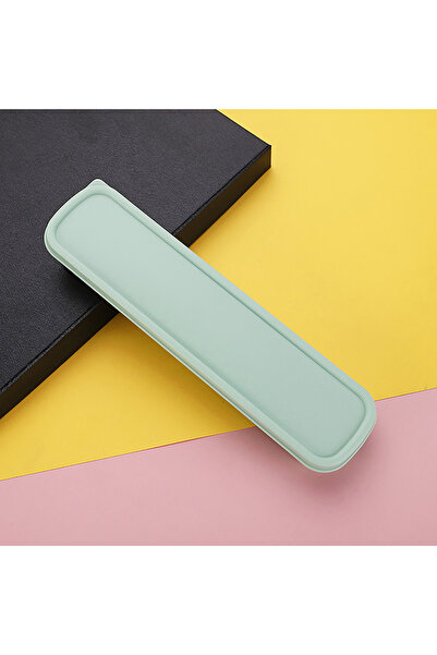 JETTING Green Multicolor Tableware Box Portable Cutlery Case For Spoon Fork S...