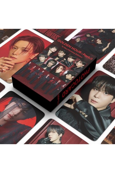 Choice مجموعة صور لومو لألبوم "إن يور فانتسي" من إيتيز (55 قطعة) - الجزء الثا...