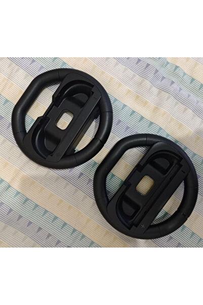 Choice Black 2 Pcs/Set Racing Steering Wheels for Switch 2 JoyCon Controller Attachment Accessories for Nin