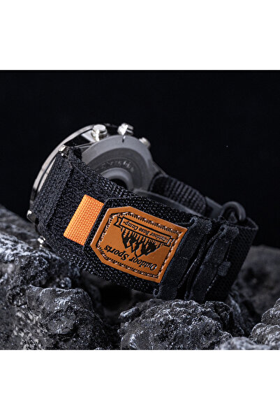 Choice سوار نايلون أسود مقاس 22 مم لساعة Redmi Watch 5 Active/Lite الرياضية، ...