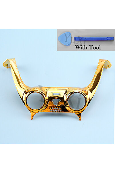 Choice شريط زخرفي ذهبي لامع لمقبض عصا التحكم لجهاز بلاي ستيشن 5، مقبض وحدة تحكم بلاي ستيشن 5