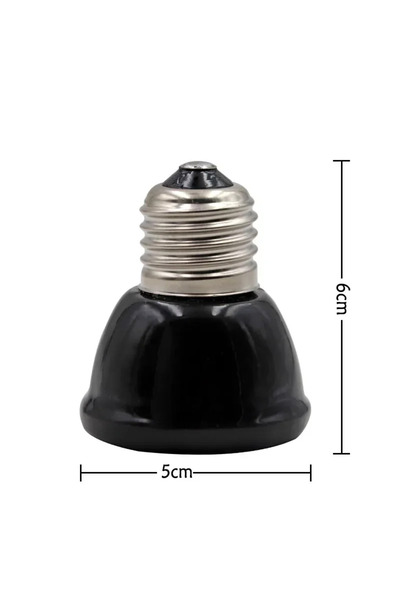 choice2 مصباح حضانة سيراميكي مُسخّن بقدرة 75 واط، مصباح الأشعة تحت الحمراء، ل...