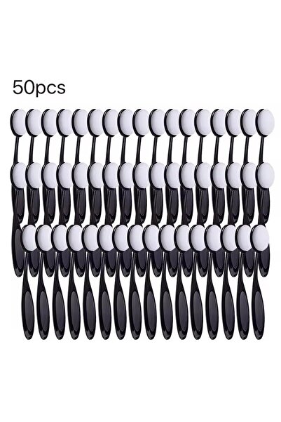 Choice مجموعة فرش الرسم والتلوين المسطحة من 50 قطعة 10/20/50 قطعة لدمج الألوان الناعمة من أجل قصاصات السيارات بنفسك