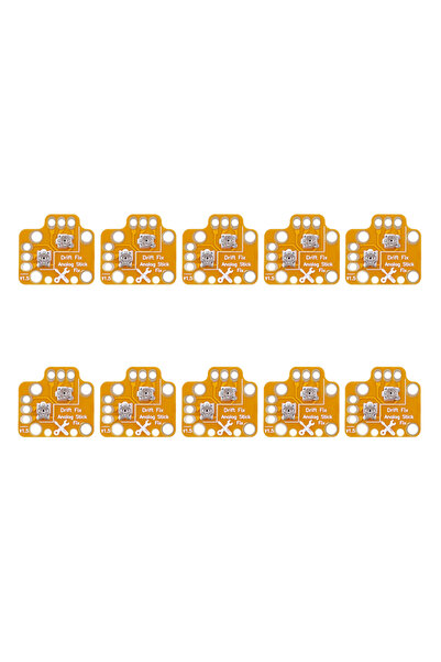 ALLOYSEED لوحة معايرة عصا التحكم التناظرية لإعادة ضبط الانحراف، ذهبية اللون، ...