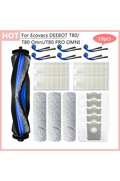 Choice 19 قطعة من ملحقات T80 البديلة لمكنسة كهربائية روبوتية Ecovacs DEEBOT T...
