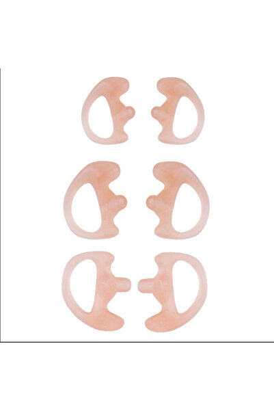 Choice قوالب أذن جديدة وردية اللون لراديو ثنائي الاتجاه ناعم، قالب أذن بديل لسماعة الأذن، مجموعة صوت أنبوب ملف صوتي