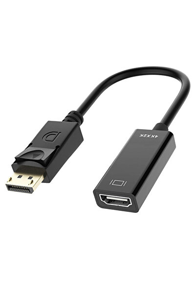 Choice Black 4K Male DP to Female HDMI-Compatible 4K DisplayPort to HDMI-compatible Adapter Cable Converter