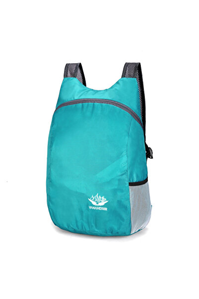 Choice Lake Blue Outdoor Hiking Bag Lightweight Packable Backpack Foldable ul...