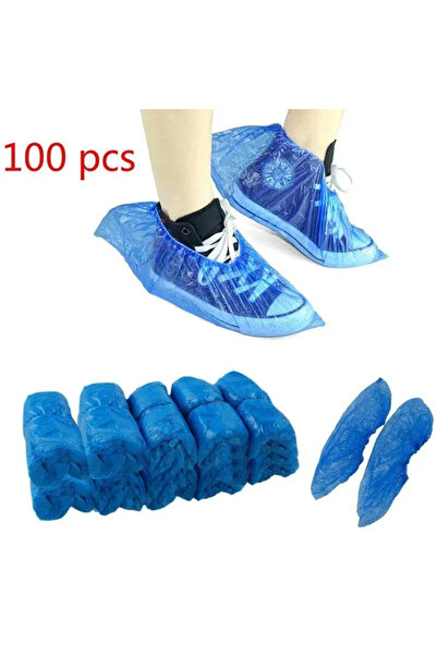 Choice مجموعة جديدة من 100 قطعة من أغطية الأحذية الطبية المقاومة للماء والبلا...