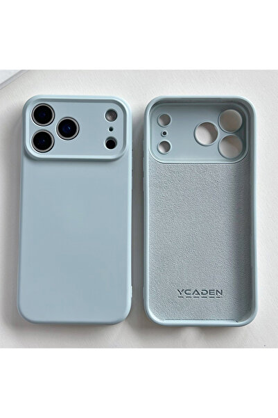 Choice غطاء TPU مقاوم للصدمات بلون أزرق دخاني لهاتف iPhone 17 Pro و16 Pro Max...