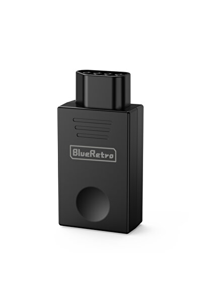 Choice محول وحدة تحكم لاسلكية RetroScaler Blueretro باللون الأسود لوحدة تحكم ...