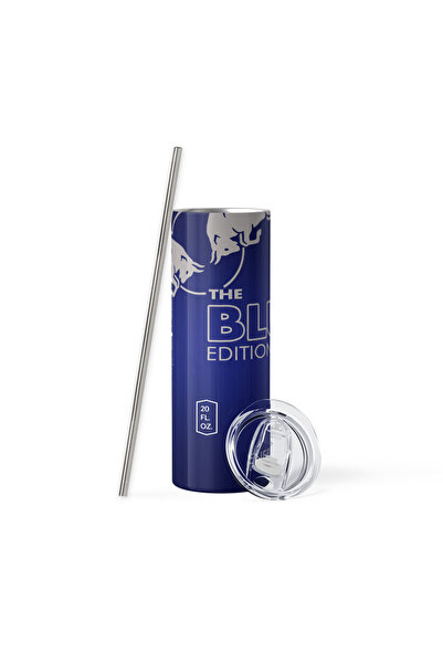 Choice 501-600ml blue 1pc Stainless Steel Thermos 20oz Portable Vacuum Flasks Cold and Hot Water Bottle wit