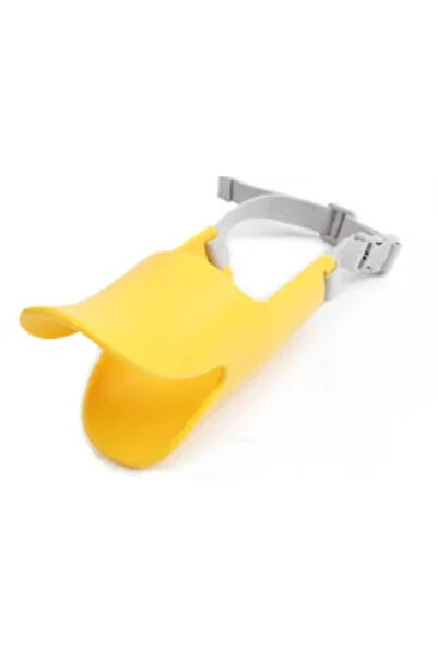 Choice6 كمامة بطة من السيليكون للكلاب الصفراء مقاس 12 × 27 سم للحيوانات الألي...