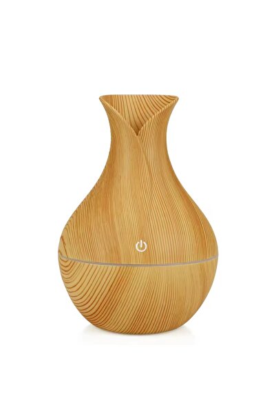 Choice مرطب هواء محمول صغير من Light Wood 01 مزود بمنفذ USB لسطح المكتب المنز...