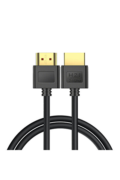 Choice كابل HDMI 2.1 مستقيم 8K بطول 0.6 متر، بسرعة 48 جيجابت في الثانية، 8K@60Hz/4K@240Hz، HDCP HDR، انحناء 90° - سلك مرن فائق النحافة