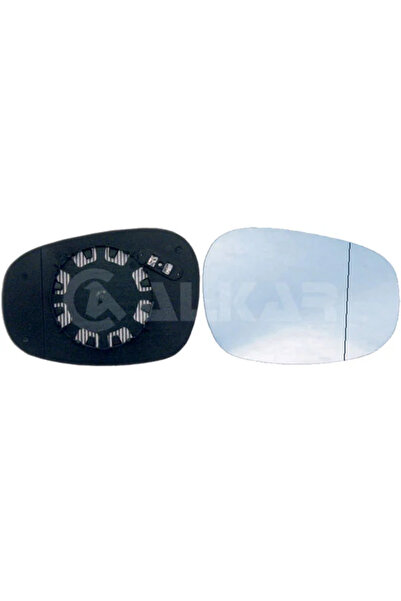 Alkar Стъкло за огледало дясно външно огледало за обратно виждане BMW 3