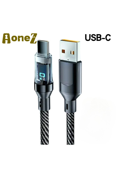 Choice 2m 60W A- C 1PCS Energy Efficient Charger Cable 60 120W with LED Indic...