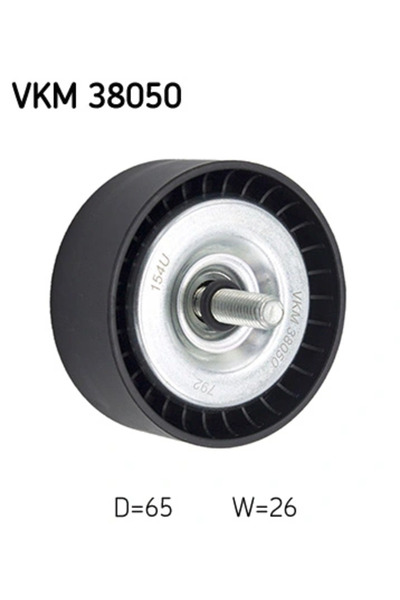 SKF Водеща ролка за задвижващ ремък Mercedes-Benz C-Class/E-Class/Slk