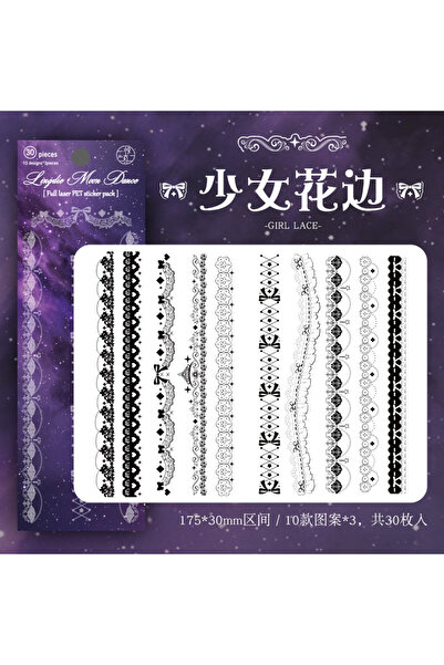 choice2 B 30pcs/lot Kawaii Scrapbook Sticker Night Fantasy Series Scrapbookin...