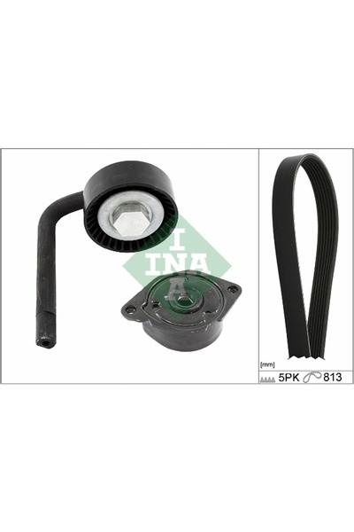 FAG Set Curea Transmisie Cu Caneluri Bmw 3/5/7