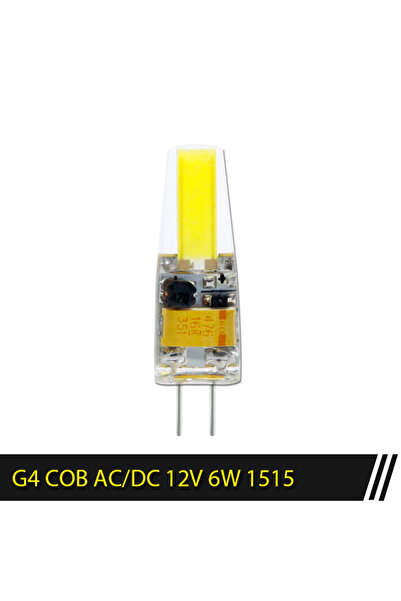 Parkson مصباح G4 LED COB أبيض دافئ 12 فولت 6 واط G4 E14 G9 12 فولت 220 فولت ق...