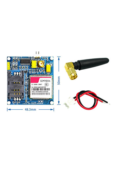 Choice SIM900A SIM900A SIM900 MINI V4.0 وحدة نقل البيانات اللاسلكية GSM GPRS ...