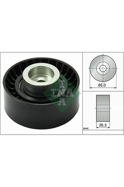 FAG Rola Ghidare/Conducere Curea Transmisie Citroen Jumper 2 Bus/Jumper 2 Car...