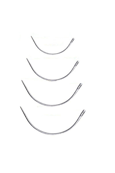 Choice sliver 4Pcs Sewing Curved Needle Leather Craft Sewing Accessories C Ty...
