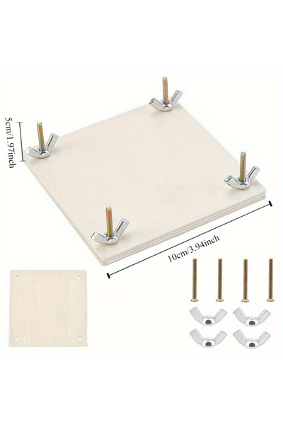 Choice مجموعة واحدة من أدوات الضغط الخشبية للزهور لحفظ العينات النباتية والأو...