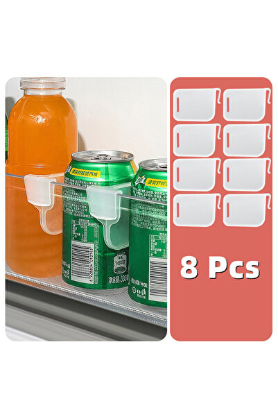 Choice 8PCs Multifunctional Refrigerator Divider Organizing Adjustable Snap-O...
