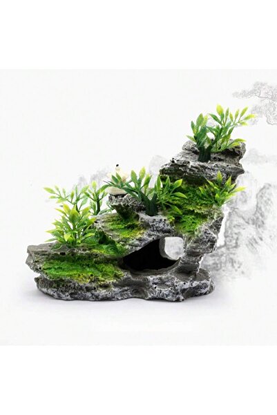 Choice حديقة صخرية من صنع الإنسان محاكاة حديقة صخرية حوض سمك حزمة تنسيق الحدا...