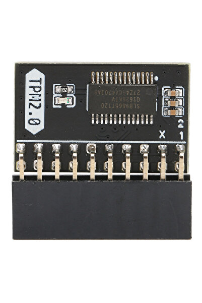 Choice 1pcs TPM 2.0 Encryption Security Module 20Pin TPM2.0 Module PCB Material Safe Stable Standalone Cryp