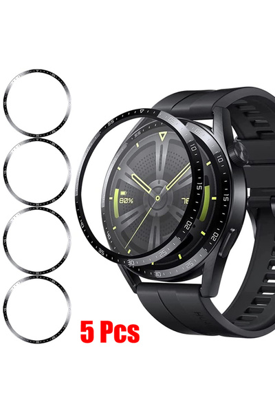 Choice 5 قطع لـ GT 2 46 مم زجاج ناعم واقي لساعة هواوي GT 2 2E 3 Pro Runner Watch Fit 2 ES Full