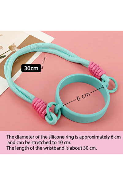 Choice حزام مقبض زجاجة المياه الأزرق من السيليكون لحمل زجاجة المياه وحزام حام...