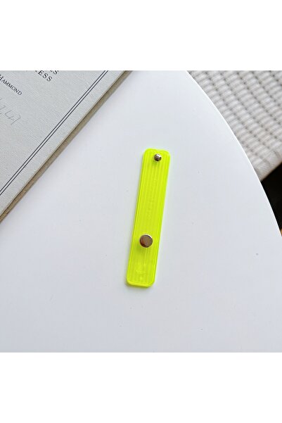WSSHE Yellow Universal Mobile Phone Ring Finger Bracket Adjustable Desktop Mu...