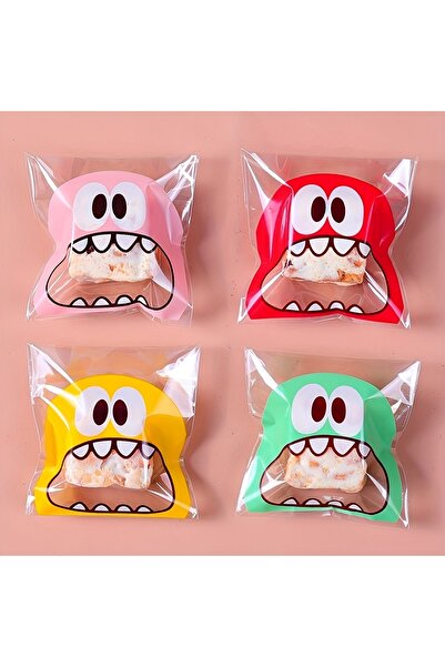 Choice 10x7cm 100pcs mixed 100pcs mixed Clear Self-Adhesive Plastic Treat Bags - Reusable, Ziplock, Perfect