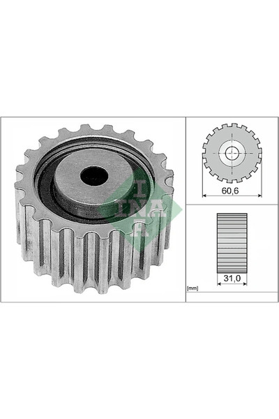 FAG Rola Ghidare/Conducere Curea Distributie Dacia Solenza Mitsubishi Carisma