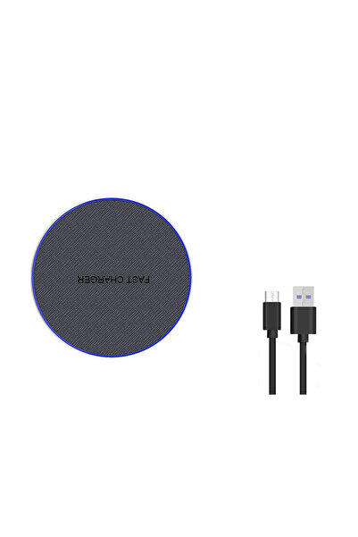 Choice حامل شاحن لاسلكي رمادي اللون لهاتف سامسونج وآيفون 16 و15 و14 و13 و12 ب...