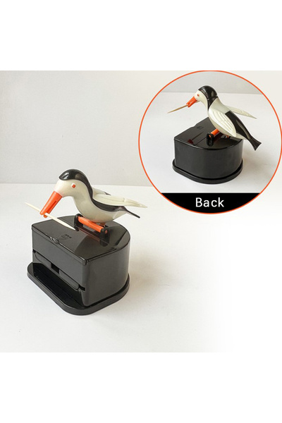 Choice حامل أعواد أسنان إبداعي بحجم A4 على شكل طائر صغير كرتوني، وعاء أعواد أ...