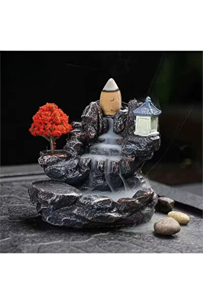Choice C Backflow Incense Holder Waterfall Incense Burner Home Decor Aromatherapy Ornament Incense Cones w.