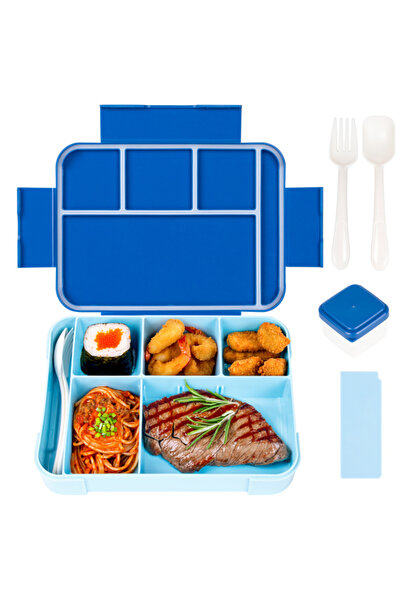 Choice 1 5 Royalblue Bento Lunch Box for Kids Adult Student Bento Boxes Lunch...