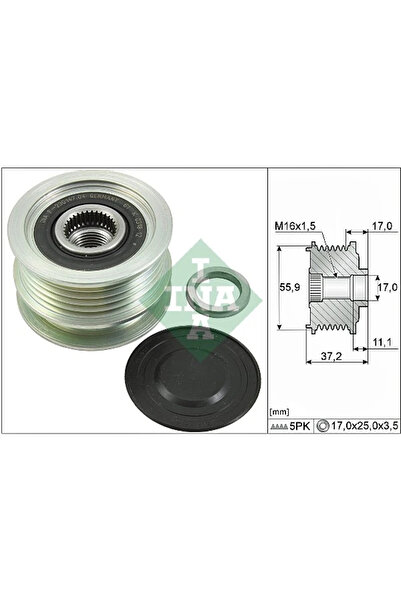 FAG Sistem Roata Libera Generator Nissan Micra 3 Renault Clio 2/Clio Symbol 1...