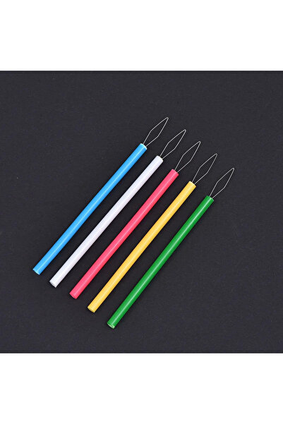 Choice 5 قطع - إبرة خيط أسطوانية ملونة عشوائية لخياطة الخيط بنفسك إكسسوارات ا...