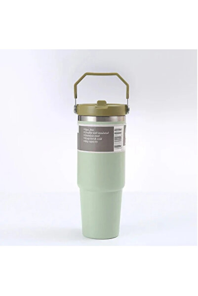 Choice 30oz light green NEW Stanliess 30oz Tumbler With Handle Straw Lid Stainless Steel Vacuum Insulated C