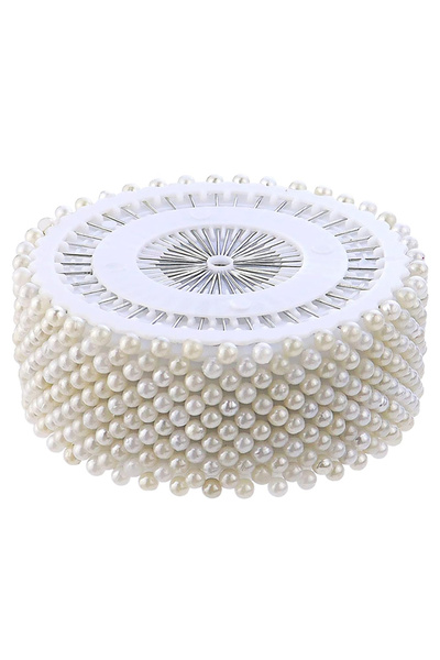 Choice1 White 480Pcs Sewing Pins Straight Pins Head Pins White Colorful Round...