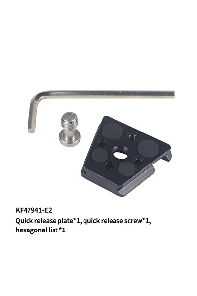 Choice 1 4 برغي لوحة V لوحة تحرير سريع حامل V جيمبال مفتاح سريع برغي 1/4 بوصة...