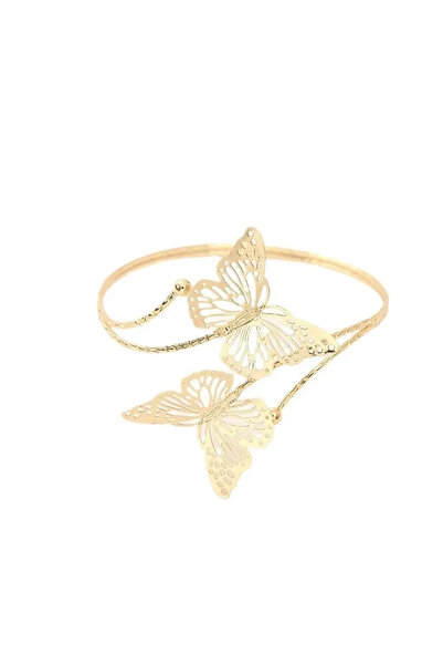 Choice حزام ستارة على شكل فراشة من المعدن الذهبي، مشبك ستارة جميل، مشبك خلفي، مشبك خفيف فاخر