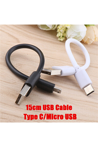 Choice كابل شحن سريع قصير من النوع C بطول 15 سم، أبيض، متوافق مع أجهزة iPhone...